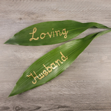 Natural Green Leaf Banner