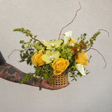 Designer Choice | Golden Yellow Floral Arrangement