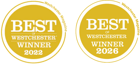Best of Westchester winner badges, Westchester Magazine