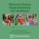 Floral Workshop Gift Certificate