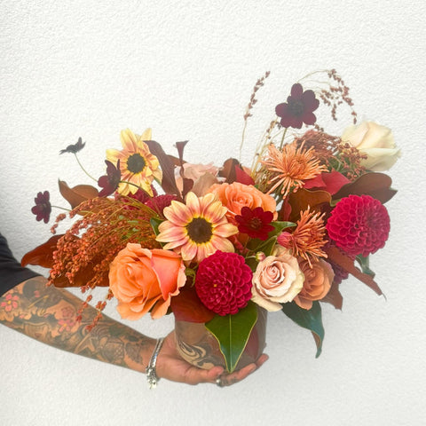 Designer's Choice | Autumn Ember Palette — The Flower Bar, Larchmont NY